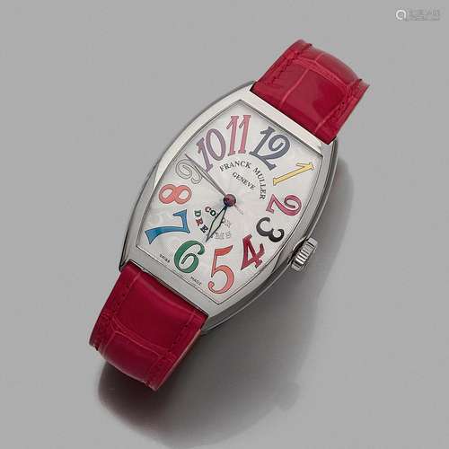 FRANCK MULLERCOLOR DREAMS REF. 5850 SC.Montre bracelet en ac...