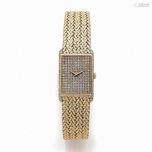 VACHERON CONSTANTINANNEES 70  Montre bracelet en or jaune 18...