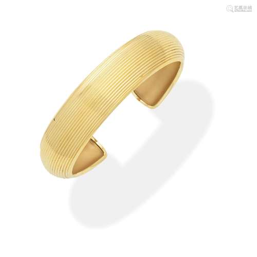 THEO FENNELL GOLD BANGLE,