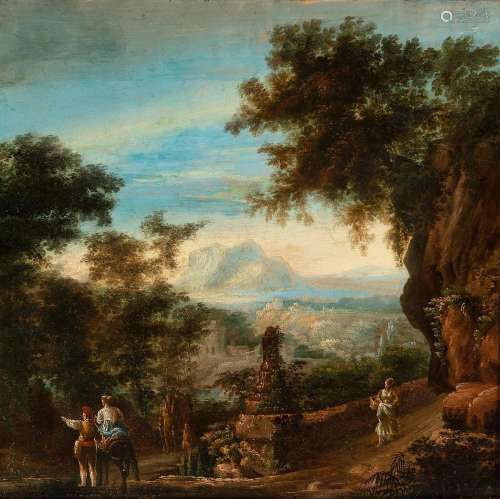 PAU RIGALT I FARGAS (Barcelona, 1778 - 1845). "Landscap...