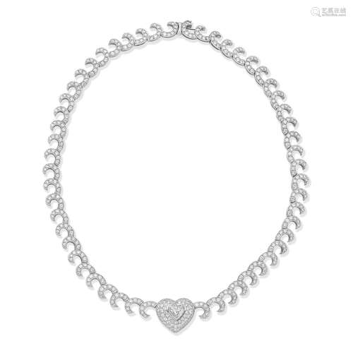 DIAMOND-SET NECKLACE