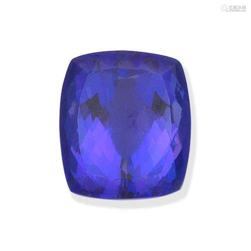 【†】UNMOUNTED TANZANITE