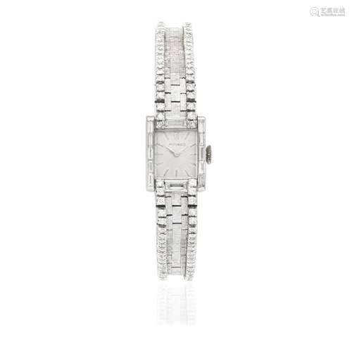 DIAMOND-SET COCKTAIL WATCH,