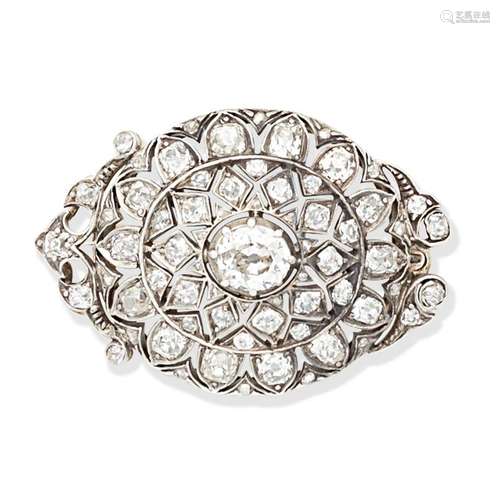 DIAMOND BROOCH,