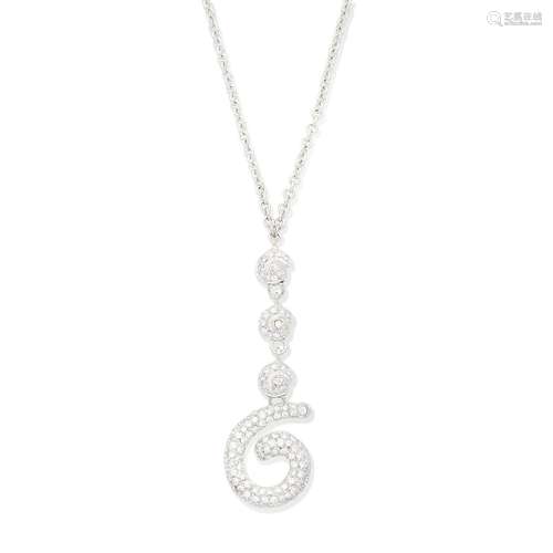 DIAMOND-SET NECKLACE