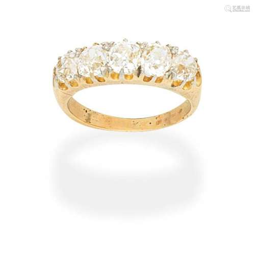 DIAMOND FIVE-STONE RING