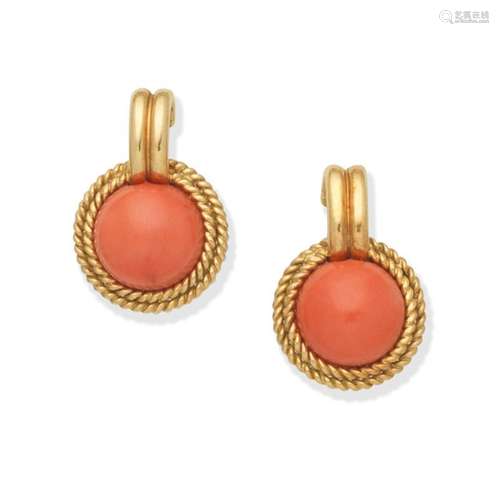 【Y】CORAL EARRINGS