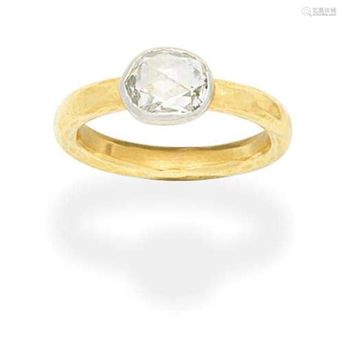 MALCOLM BETTS DIAMOND SINGLE STONE RING