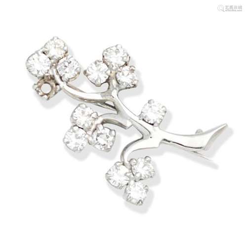 DIAMOND BROOCH