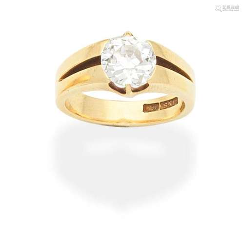 DIAMOND SINGLE-STONE RING