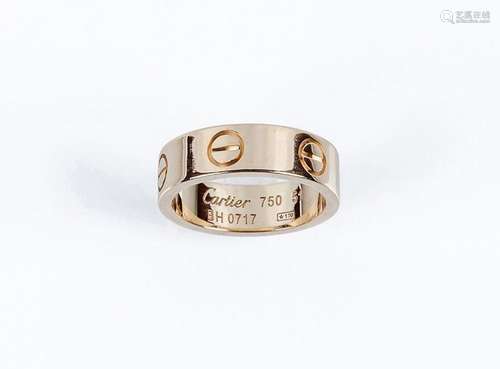 Anillo CARTIER modelo LOVE en oro amarillo