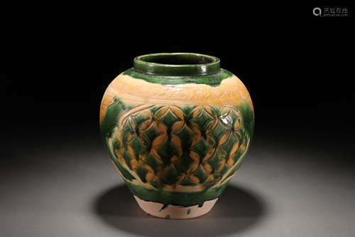 LIAO DYNASTY COLOR POT