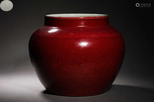 MING DYNASTY BEAN RED POT