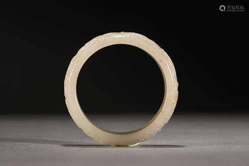 HAN DYNASTY HETIAN JADE BRACELET