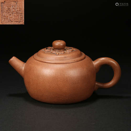 QING DYNASTY PURPLE SAND POT