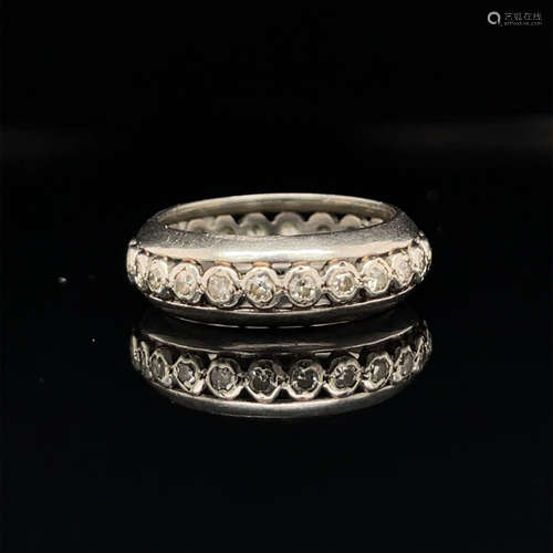 Platinum Diamond Eternity Ring 