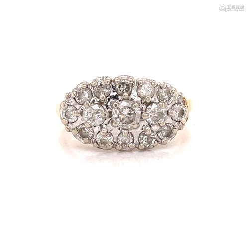 14k Diamond Ring