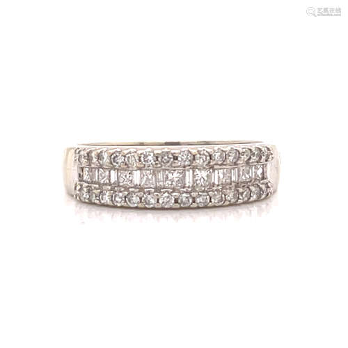 14k Diamond Band 