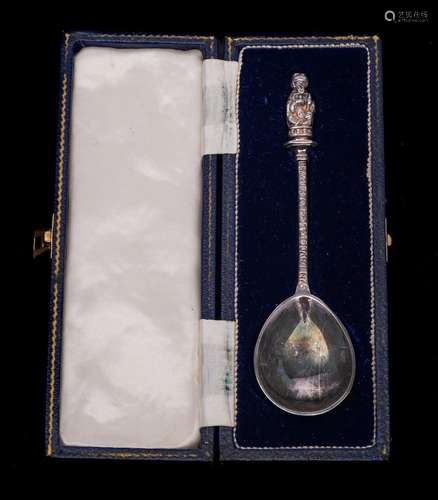 An Elizabeth II silver apostle spoon, maker Royal Irish Silv...