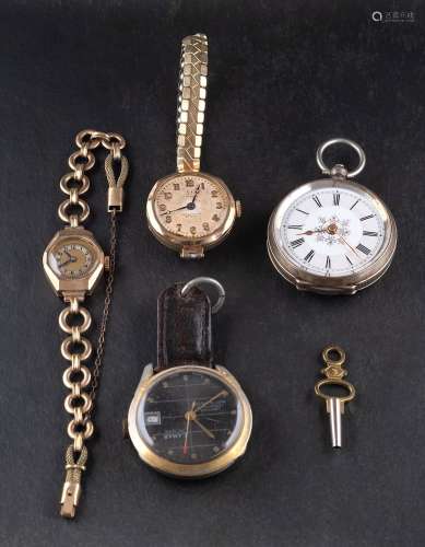 A ladies Omega wristwatch, a ladies cocktail watch,