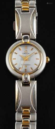 Omega Constellation, a ladies quartz stainless steel wristwa...