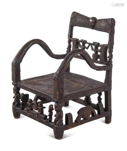 A Chowke Wood Chief's Chair