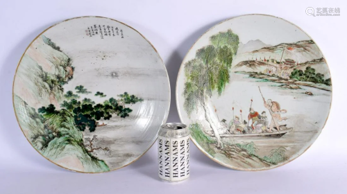 A RARE LARGE PAIR OF EARLY 20TH CENTURY CHINESE FAMILLE VERT...