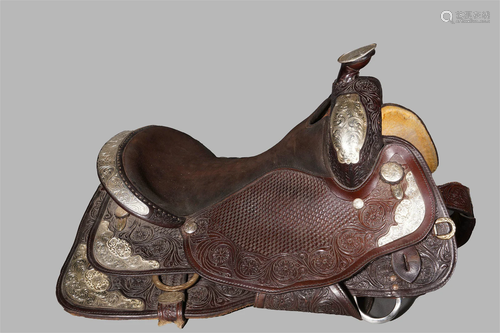 A Tibetan Horse Saddle