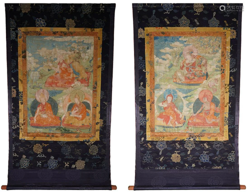 Two Tibetan Thangka