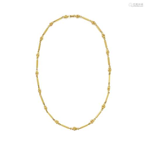 DAVID WEBB A GOLD NECKLACE