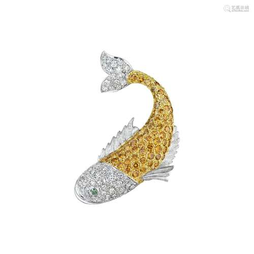 【¤】A DIAMOND BROOCH