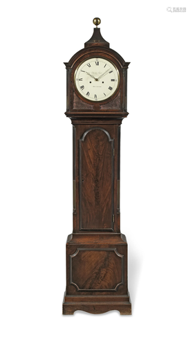 A good early 19th Century mahogany longcase clock with deadb...