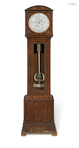 A good mid 19th century mahogany longcase regulator Philips ...