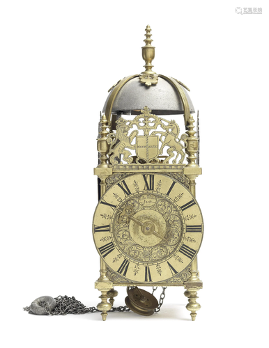 A good 18th century West Country lantern clock Edward Bilbie