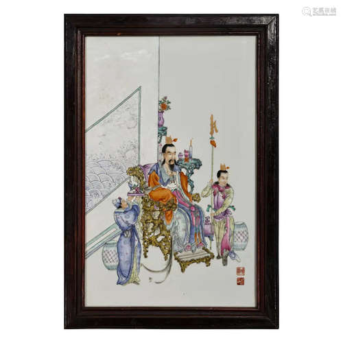 China Qing Dynasty Pastel 