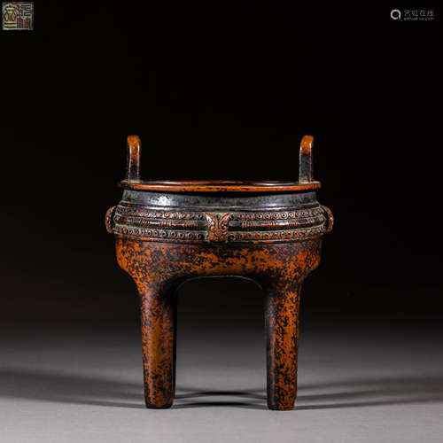 China Ming Dynasty bronze incense burner