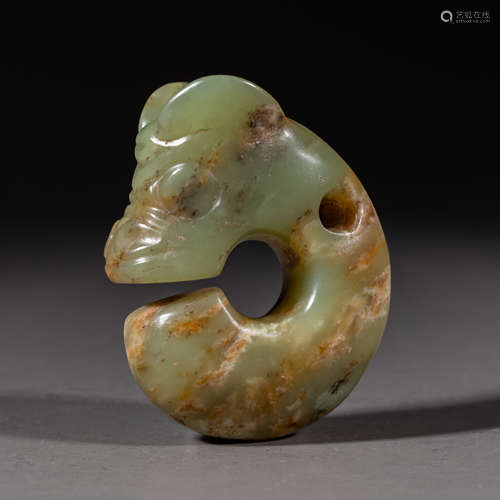 China Hongshan period pig-shaped dragon