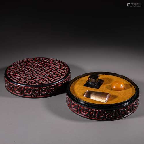 China Qing Dynasty A set of seals