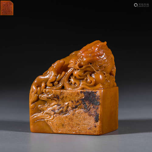 China Qing Dynasty Tian Huang stone seal