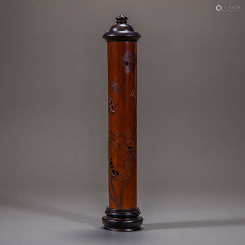 China Qing Dynasty Bamboo tube for incense