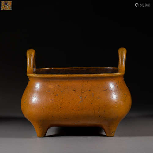 China Ming Dynasty bronze incense burner