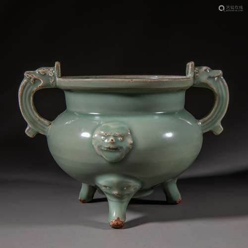 China Song Dynasty Longquan Official Kiln Porcelain Furnace