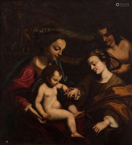 Spanish school, 18th century. After CORREGGIO (1489 -1534), ...