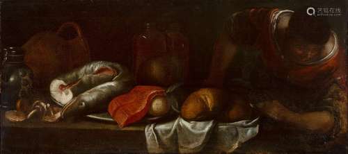 Northern Italian school, 17th century. "Still life of a...