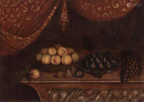 Northern Italian School; 17th century. "Still life of a...