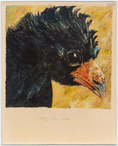 Joseph Raffael American, b. 1933 Blackbird, 1972