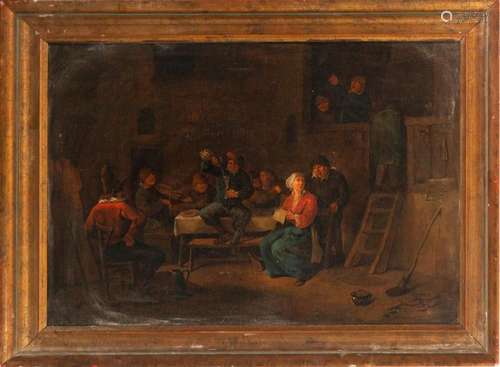 TAVERN INTERIOR, 17TH CENTURY FLEMISH SCHOOL, SCHOOL OF DAVI...