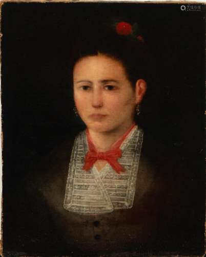 LADY PORTRAIT, 19TH CENTURY MEXICAN SCHOOL