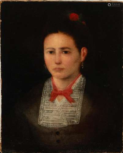 LADY PORTRAIT, 19TH CENTURY MEXICAN SCHOOL