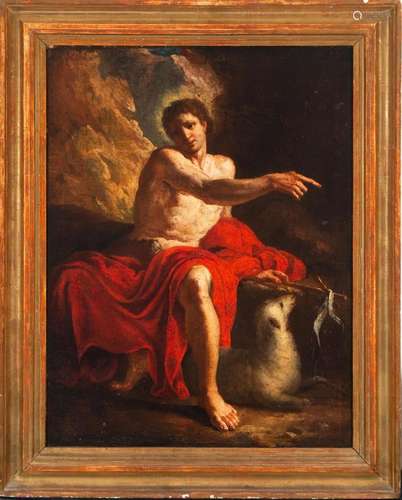 SAINT JOHN THE BAPTIST, 17TH CENTURY FLORENTINE SCHOOL